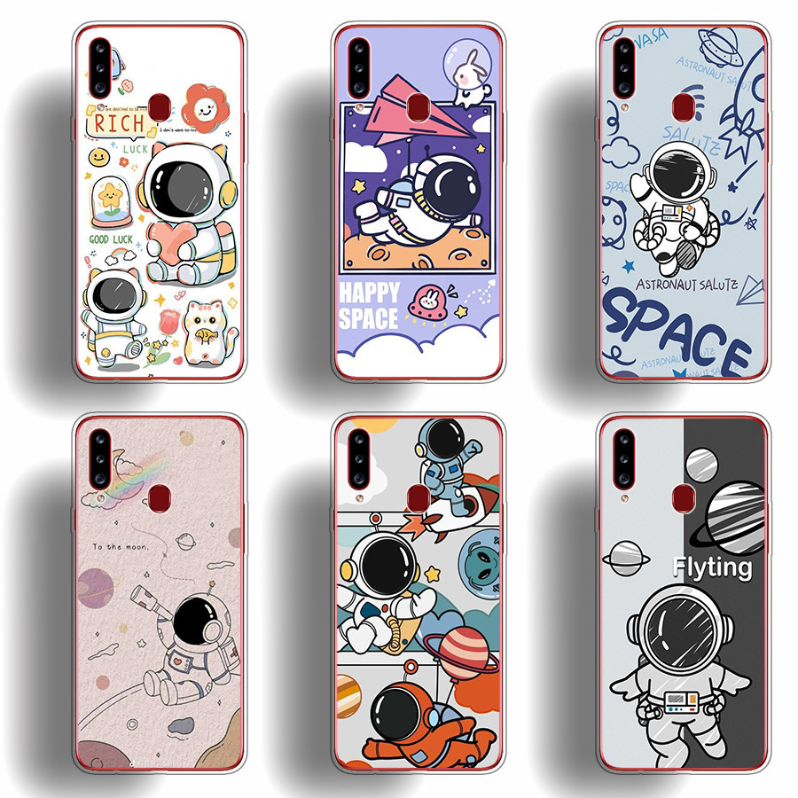เหมาะสําหรับ Samsung Galaxy a20 a20s a20e a22 เคสโทรศัพท์ TPU นิ่มปุ่มเคลือบด้วยไฟฟ้าเปลือกป้องกันดูดซับแรงกระแทก