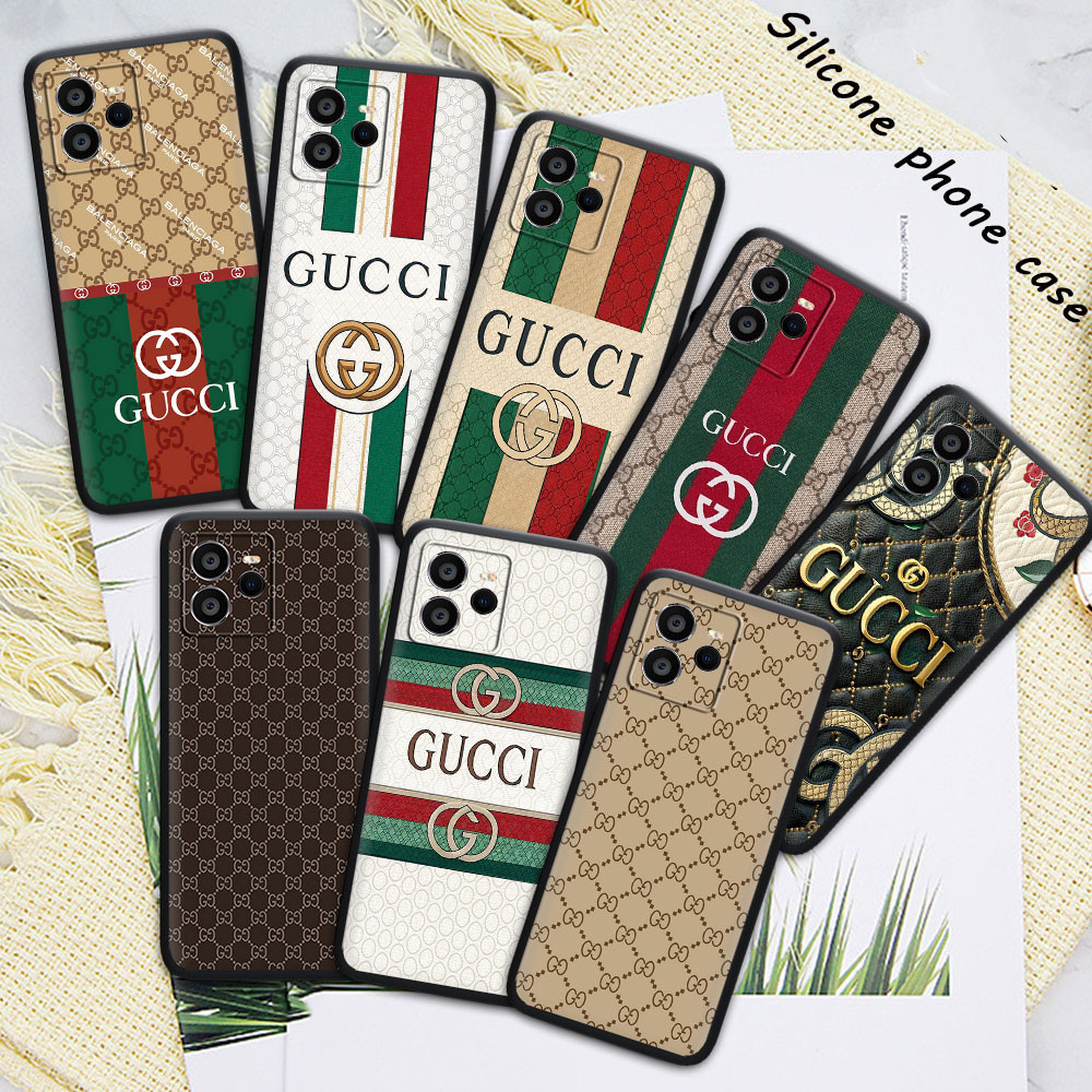Oppo A3 A3X A3Pro K12X F25 Pro F27 A40 96V7 Gucci เคสโทรศัพท์ซิลิโคนอ่อนนุ่ม