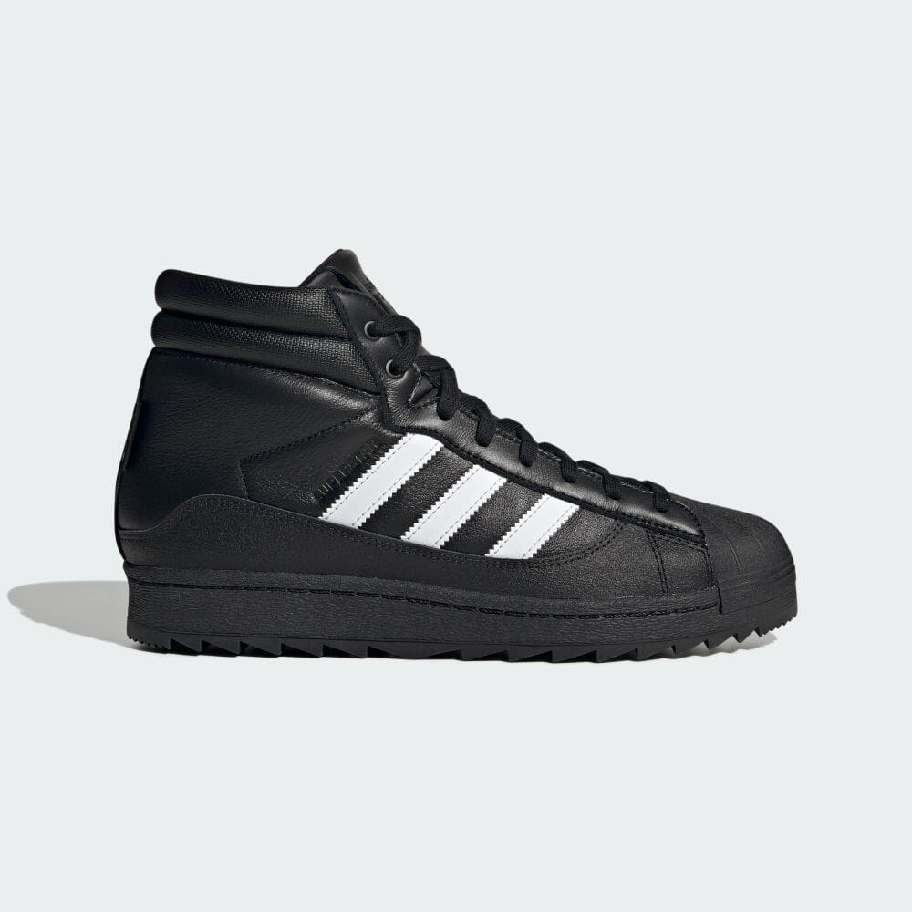 Adidas Sst Gore-Tex รองเท้าผ้าใบ สีดํา เหมาะกับหน้าหนาว สําหรับผู้ชาย ผู้หญิง Ie4260
