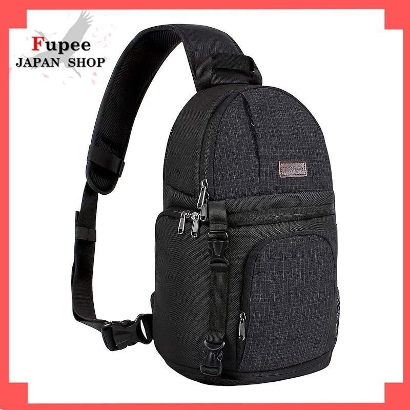 [MOSISO] Camera bag for DSLR/SLR/Mirrorless cameras compatible with Canon, Nikon, Sony, Fuji, etc.