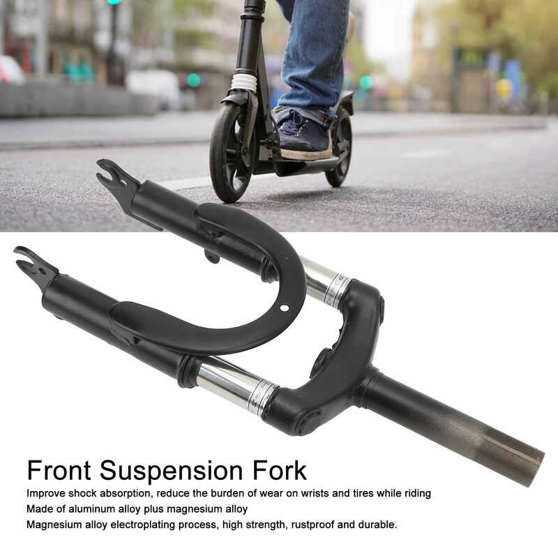 ❤ Front Suspension Fork Aluminum Alloy For Electric Scooters Bicycles Motorcycles Mountain Bikes