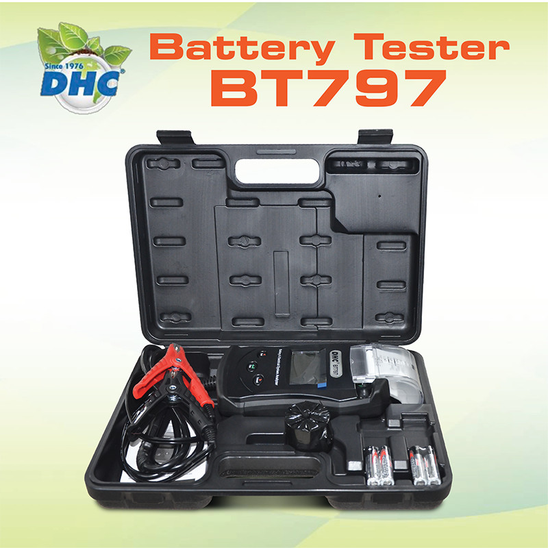 DHC BT797 เครื่องทดสอบแบตเตอรี่พร้อมเครื่องพิมพ์ (AD-MPBT797)