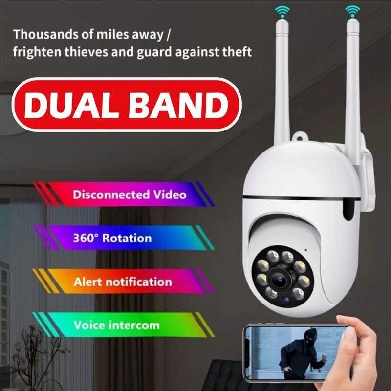 Sfree♥V380 ♥จัดส่ง Z2 1080P WIFI PTZ กล้อง IP กลางแจ้งกันน้ำเฝ้าระ