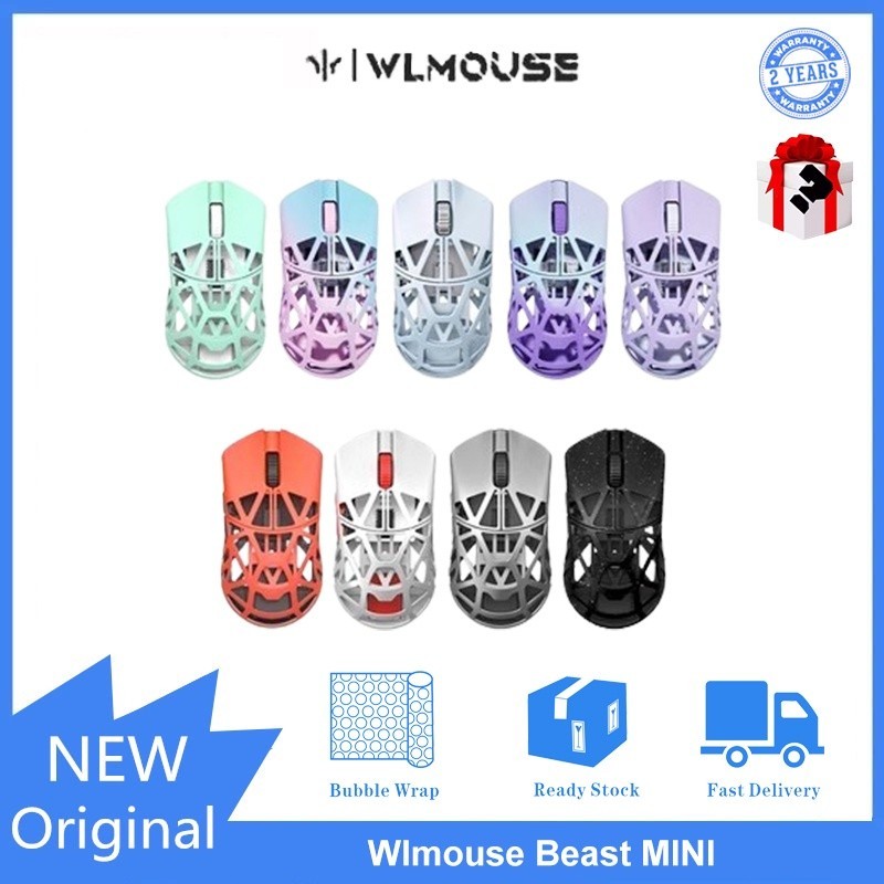 Wlmouse Beast MINI เมาส์เกมมิ่ง แมกนีเซียมอัลลอย น้ําหนักเบา