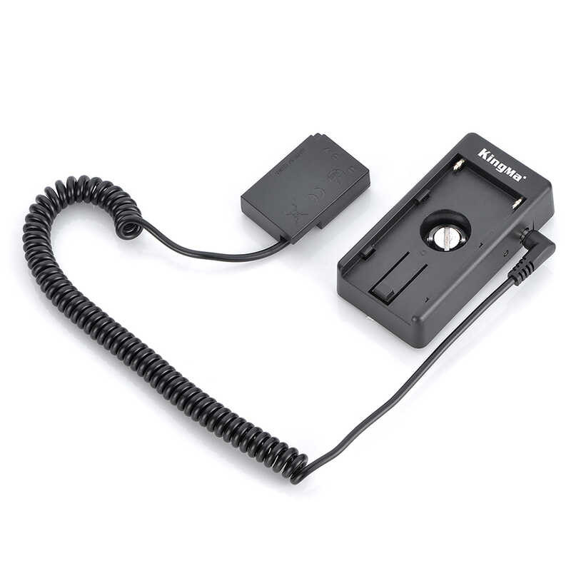 ➧ Kingma Lp-E17 แบตเตอรี่ปลอมพร้อมแผ่นอะแดปเตอร์แบตเตอรี