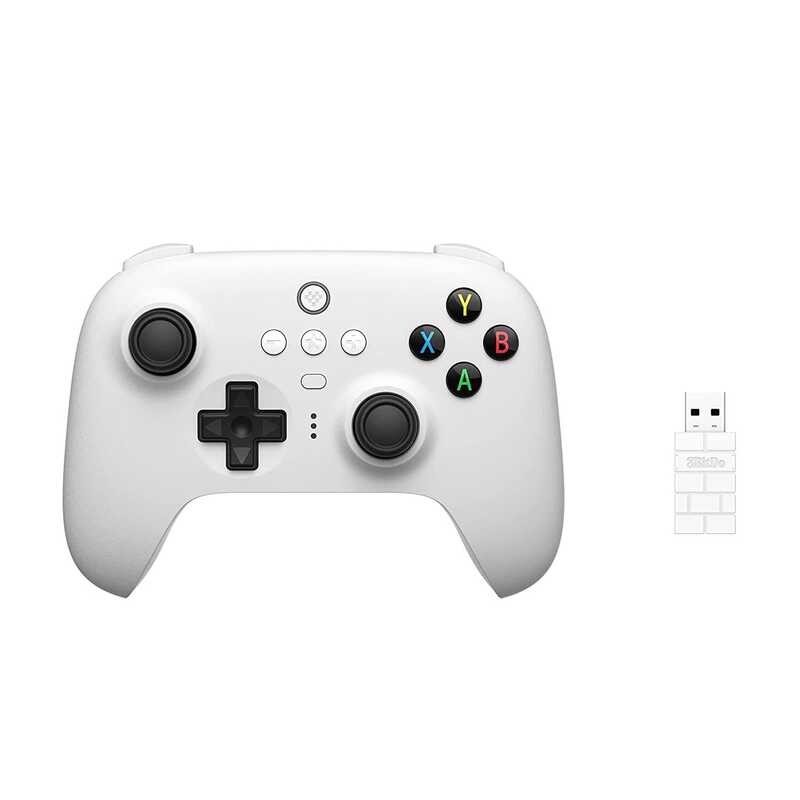 2.4G 8Bitdo Ultimate Wireless Controller พร้อมแท่นชาร์จสำหรับ Windows Pc/androi