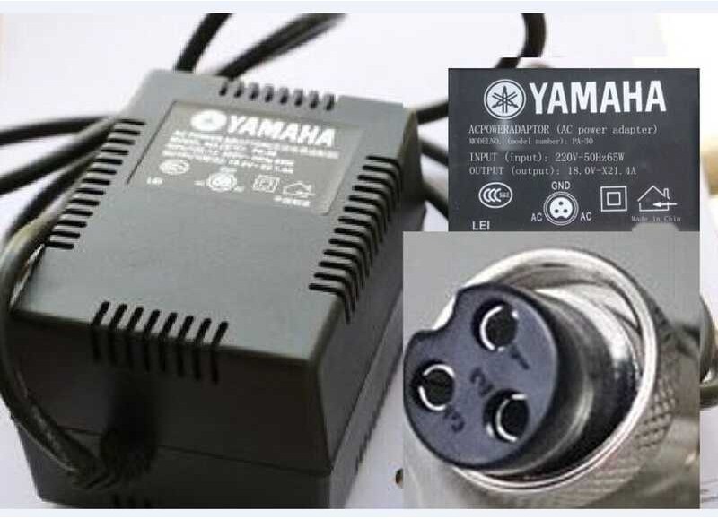 ❤ ❤ 2022☆ Yamaha Mg124c 124Cx Mg166c 166Cx 3-Pin Mixer Transformer Power Adapter