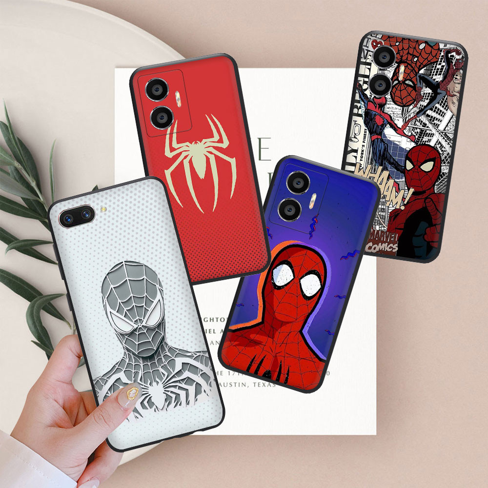 เคสโทรศัพท์ซิลิโคนอ่อนนุ่ม 50D5 Spider-Man OPPO Reno 2 2Z 2F 3 4 4Pro 5 5F 5Lite 6 4G เคสกันกระแทก