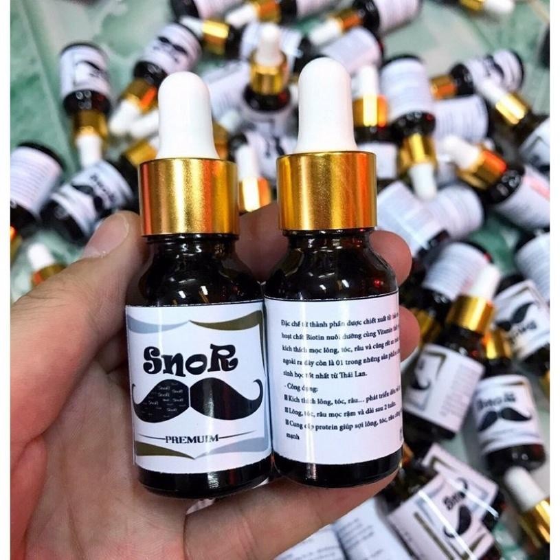 ในสต็อก Snor Beard Growth - เซรั่มปลูกหนวดและเส้นผม