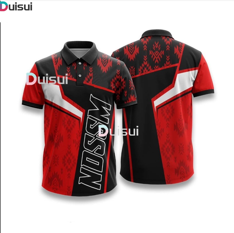 [ฟรี CUSTOME]2025 NDSM SUBLIMATION UNIFORM POLOSHIRT สําหรับผู้ชายผู้หญิงสวมเสื้อโปโลชายโลโก้ SUBLIM