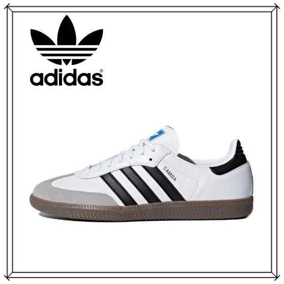 (ของแท้ 100%)adidas Originals Samba OG รองเท้ากีฬา Adidas Classic สําหรับทุกเพศ