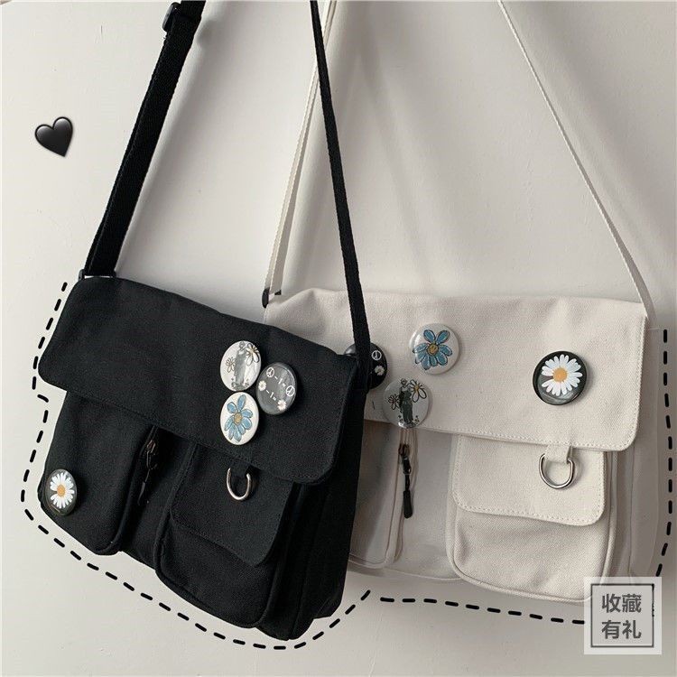♞Student Korean Version Ins Crossbody Bag New Daisy Shoulder Bag