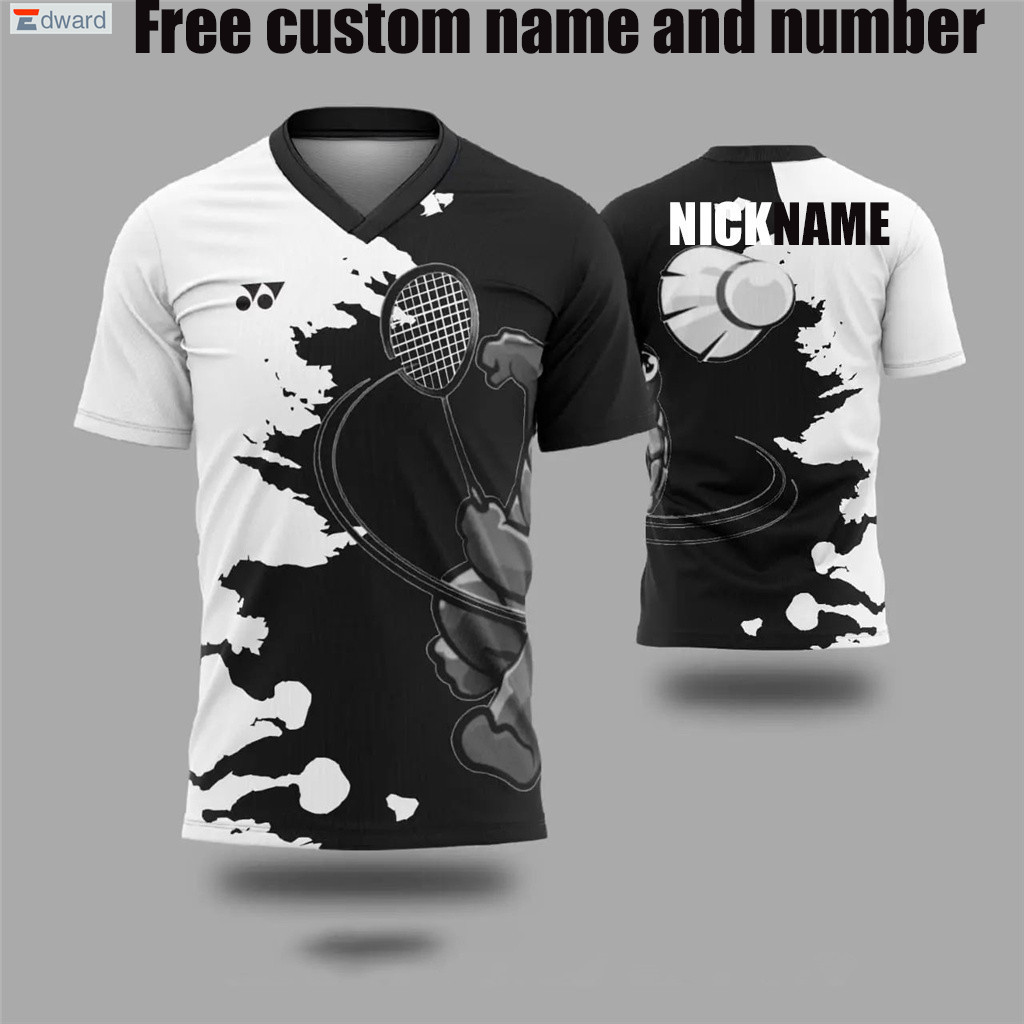 ใหม ่ ! Yonex FULL SUBLIMATION TSHIRTS เสื ้ อยืดแบดมินตันสําหรับผู ้ ชายเสื ้ อยืดสําหรับผู ้ หญิง