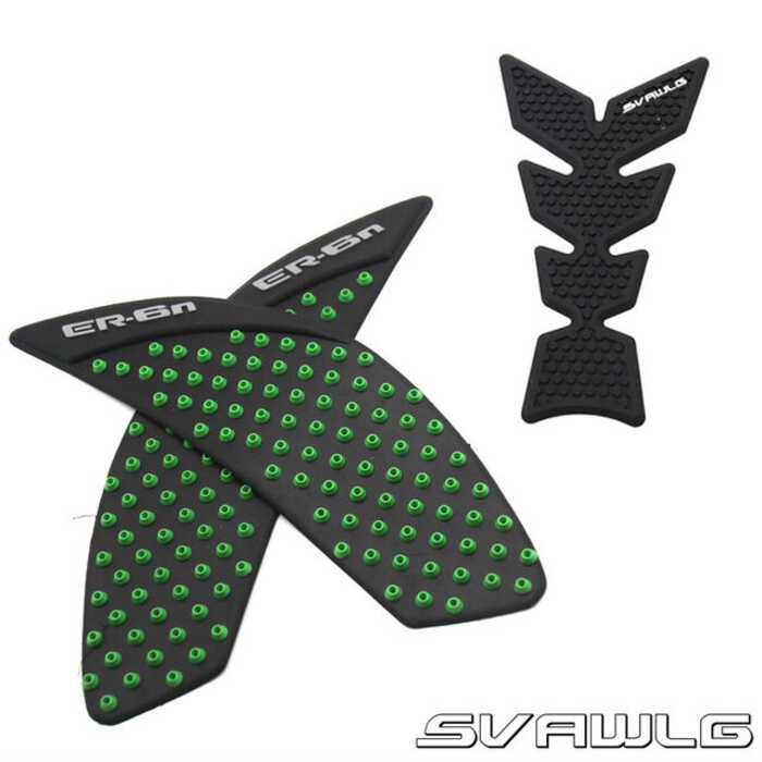 สำหรับ Kawasaki Er-6N Er6n ER 6N 2006-2015รถจักรยานยนต์กันลื่นถังแผ