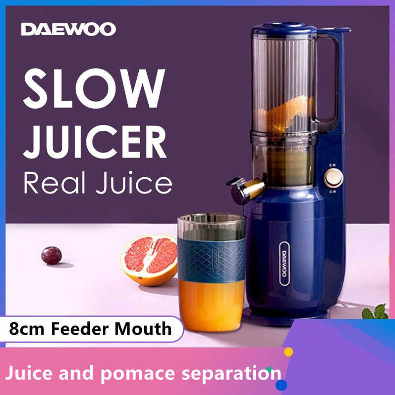 Slow DAEWOO DY-BM03 Juicer Cold Press Multifunctional Juice Extractor Blender Food Processor