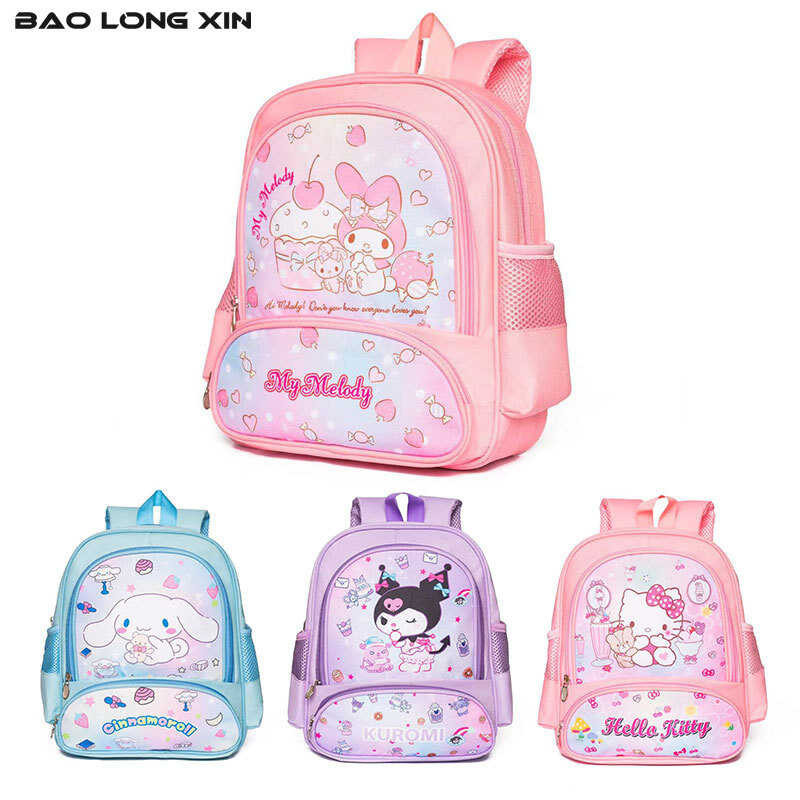 BAOLONGXIN Cartoon Print Backpacks For Girls Lovely Unisex Kids Bags Student School Bags