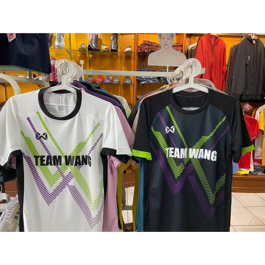 พร้อมส่ง!! เสื้อกีฬา WARRIX TEAM WANG  100%