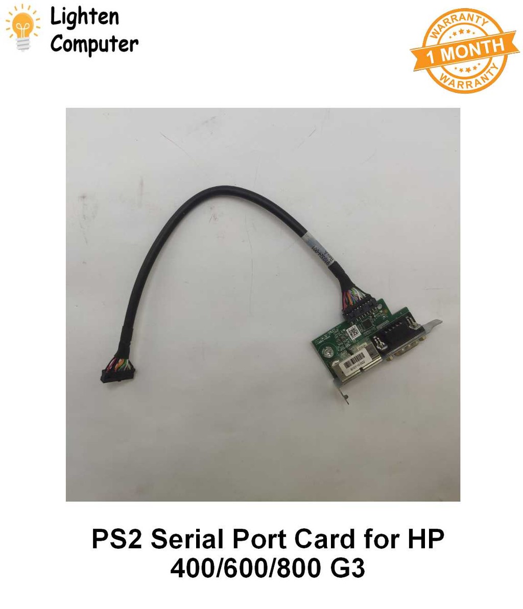 PS2 Serial Port Card สําหรับ HP 400/600/800 G3 - เวอร์ชัน 910324-001, 910110-002, 902760-002