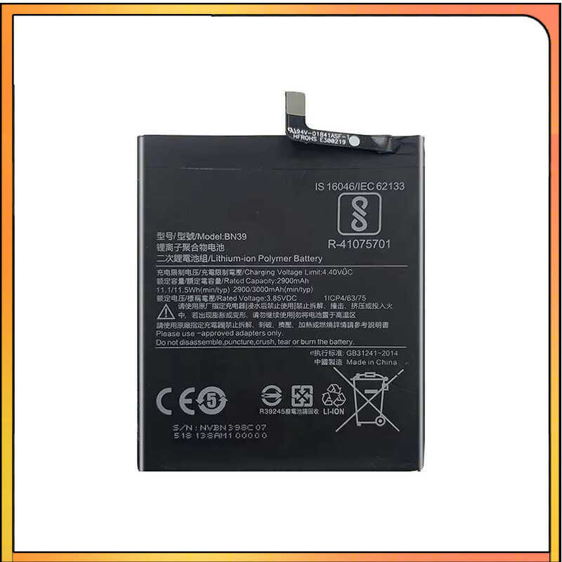3000mAh Mobile Phone Battery for Xiaomi Mi Play MiPlay BN39