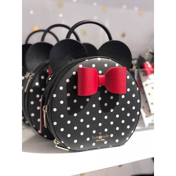 ♞,♘Disney X Kate Spade New York Minnie Mouse Crossbody Bag