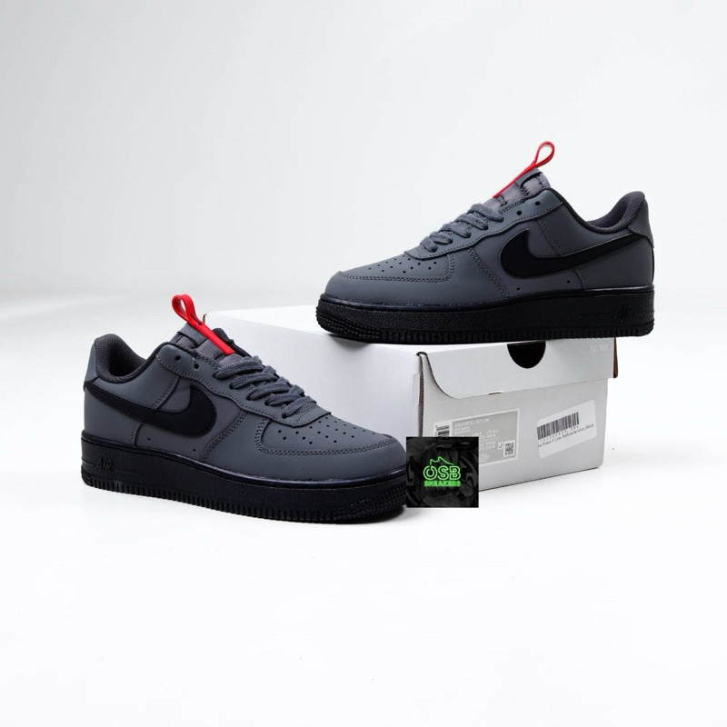 Nike Air Force 1 Low Antheracite Grey Black