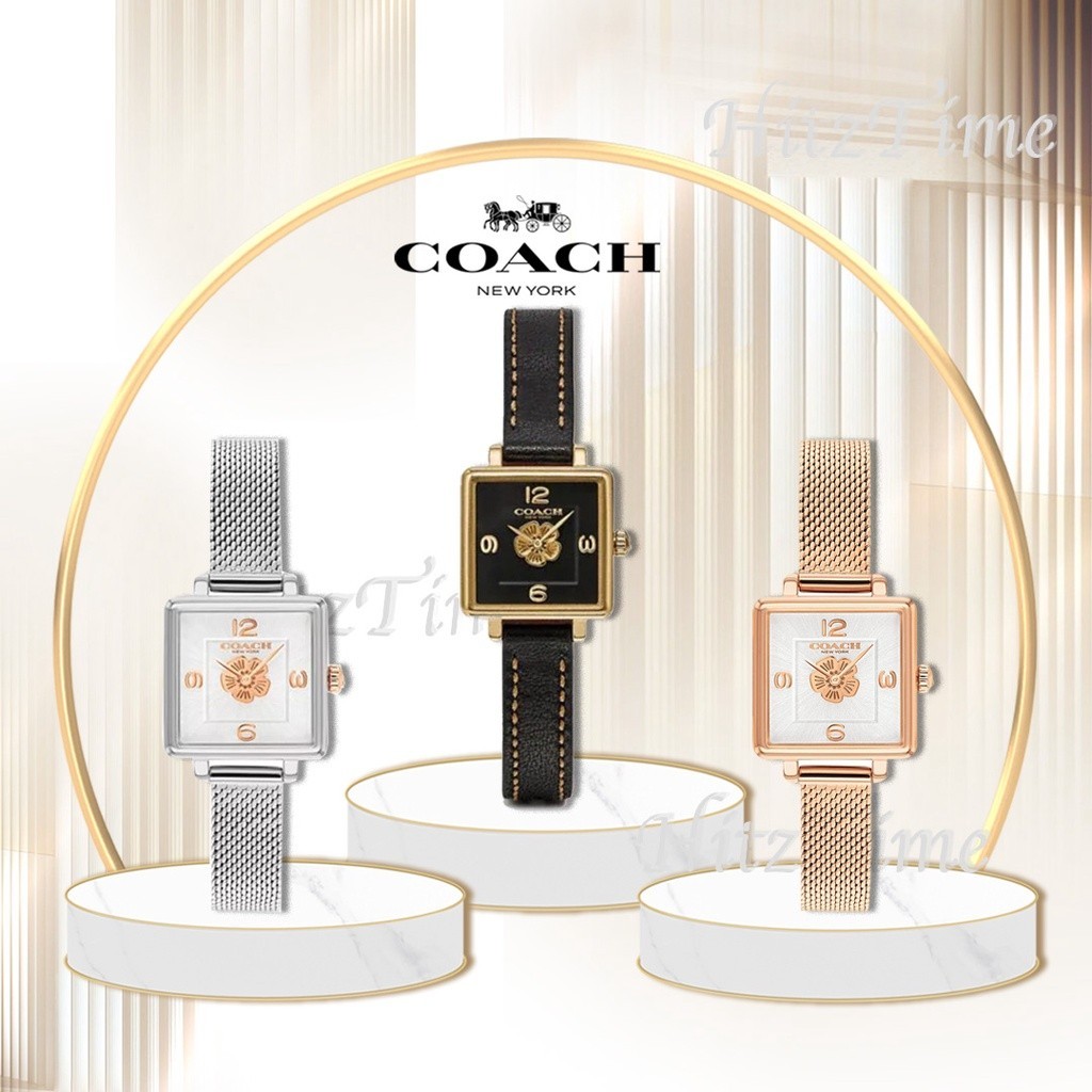 ♞,♘,♙นาฬิกา COACH นาฬิกาข้อมือผู้หญิง แบรนด์เนม ของแท้ รุ่น14503697 COACH นาฬิกาข้อมือ Watch โค้ช น