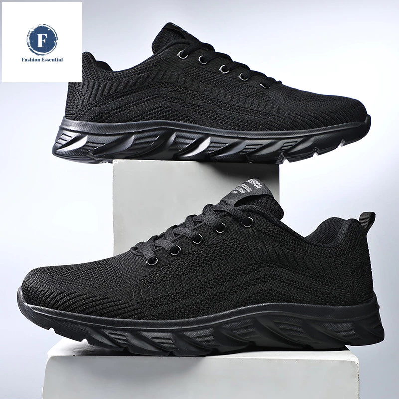 ขนาด 38-46 รองเท ้ าผู ้ ชายตาข ่ าย Jogging รองเท ้ าสําหรับชายรองเท ้ าเดินรองเท ้ าผ ้ าใบตาข ่ าย Breathable รองเท ้ าผ ้ าใบขาย Kasut Bernafas ตาข ่ าย Lelaki