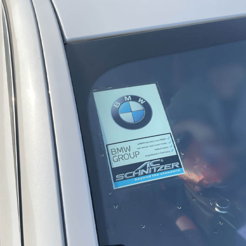 BMW JDM สติกเกอร์ไฟฟ้าสถิตสติกเกอร์ 3567 Series สติกเกอร์รถ X1X2X3X4X5X6X7 กันน้ําดัดแปลงสติกเกอร์ตก