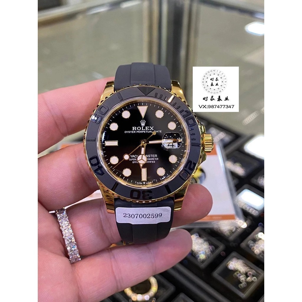 ส ่ วนตัวที ่ กําหนดเอง 18K Gold-Packed Labor Yacht Series 42 มม.นาฬิกาเส ้ นผ ่ านศูนย ์ กลาง 3235