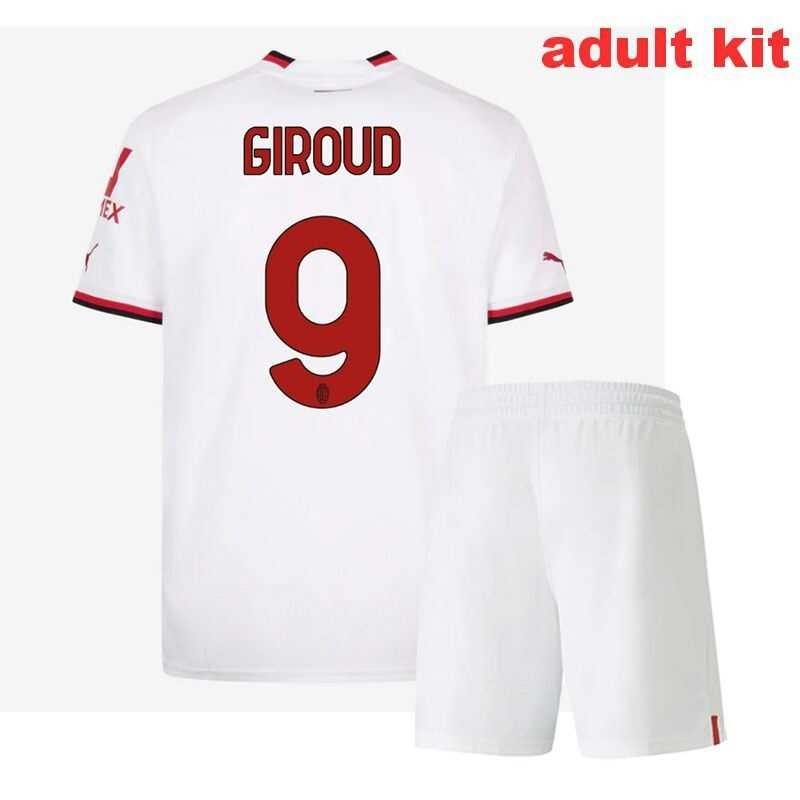 2022 2023 ✔▲ AC Adult kit Football shirt Mens Sports Short Sleeve Jersey with Patch IBRAHIMOVIC
