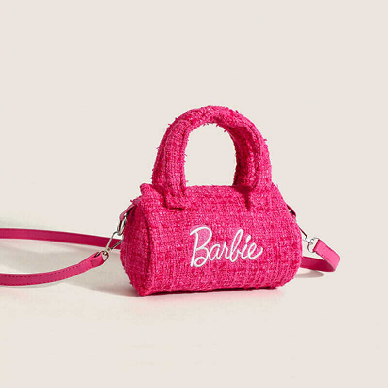 ❤ MOUSSON New Women's Small Fragrance Senior Sense Cylinder Handbag Pillow Fashion Casual Shoulde