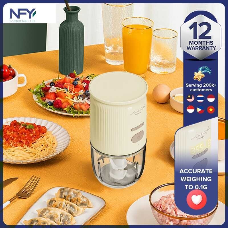 New USB 2023 Mini Baby Supplementary Food hine, Wireless Weighing and Cooking hine/Portable Home Me