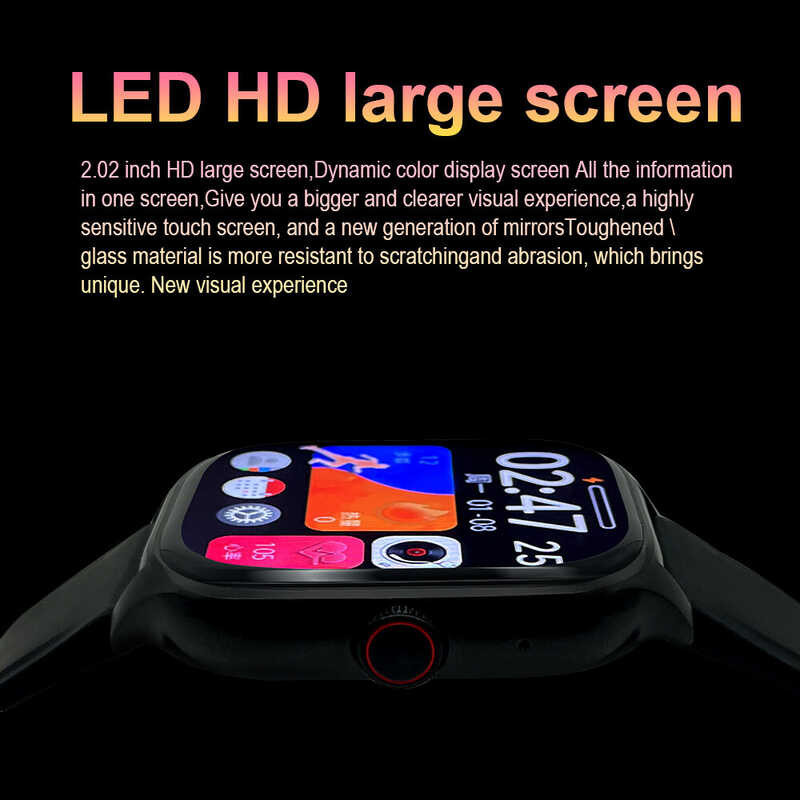 + Original Product FREE Shipping TAI9 Digital Smart Sport Watch Plus AMOLED Color Screen Exercise H