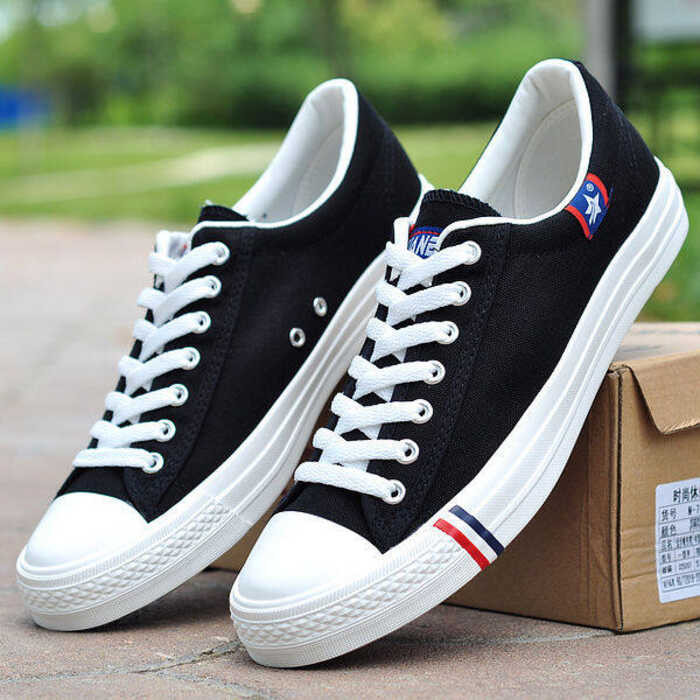 WOG123,รองเท้าผู้ชายข้  รองเท้าผ้าใบขนาดใหญ่พิเศษเบอร์