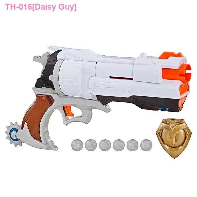 ▫☍○ ❀ Daisy Guy NERF heat soft bullet gun competitors series watch pioneer McRae death launcher