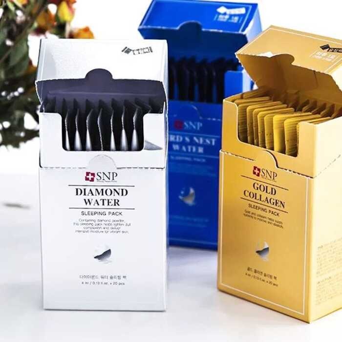 ▣ คอลลาเจนทองชุดบำรุงก่อนนอน4ml X 20Pcs