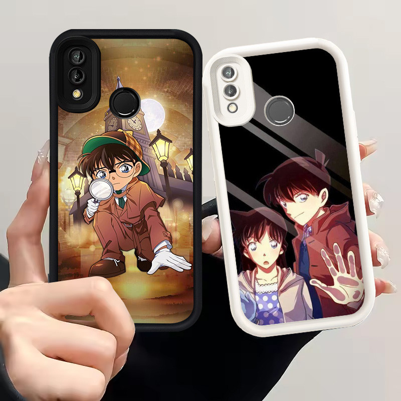 เคสสําหรับ VIVO Y91i V15 Y93 Y91C Y91 Y95 เคสซิลิโคน H-26 นักสืบโคนัน