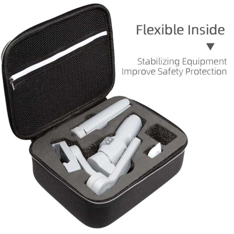 ❥ แบบพกพากระเป๋าเดินทางกระเป๋าเดินทางพกพาสําหรับกรณี Protector ซิปเรียบสําหรับ Zhiyun Smooth Q3