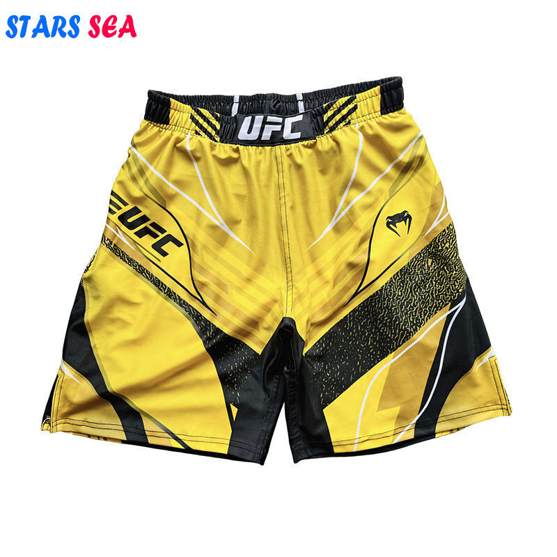 ในสต็อก MMA Shorts Fighting Boxing Shorts กางเกงขาสั้นมวยไทย