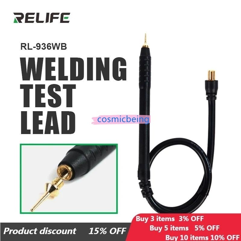 ต้นฉบับใหม่ RELIFE เชื่อมจุดเชื่อมปากกาทองแดงบริสุทธิ์สาย Alumina Brazing เข็มสําหรับ DIY Spot เครื่องเชื่อมเชื่อม 18650 ลิเธียมคุณภาพสูง