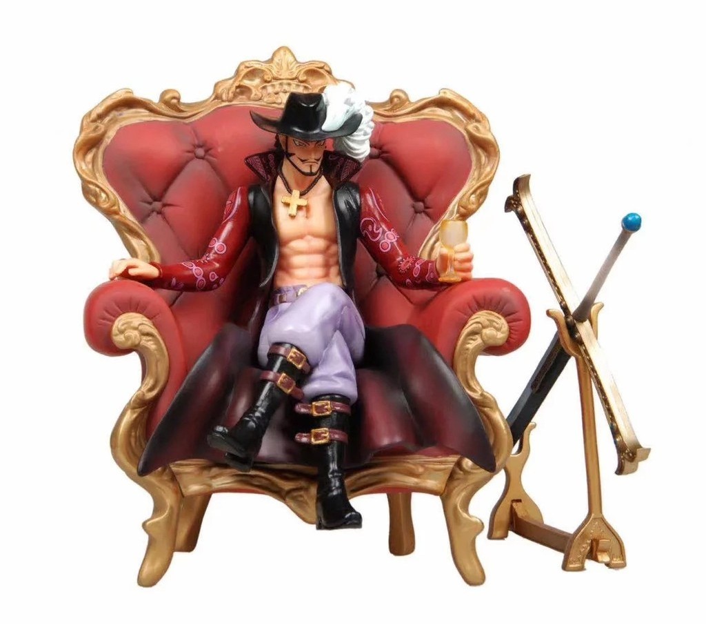 👩‍👦 One Piece GK Shichibukai โซฟา POP Throne Hawkeye Mihawk รุ่น Boxed Figure