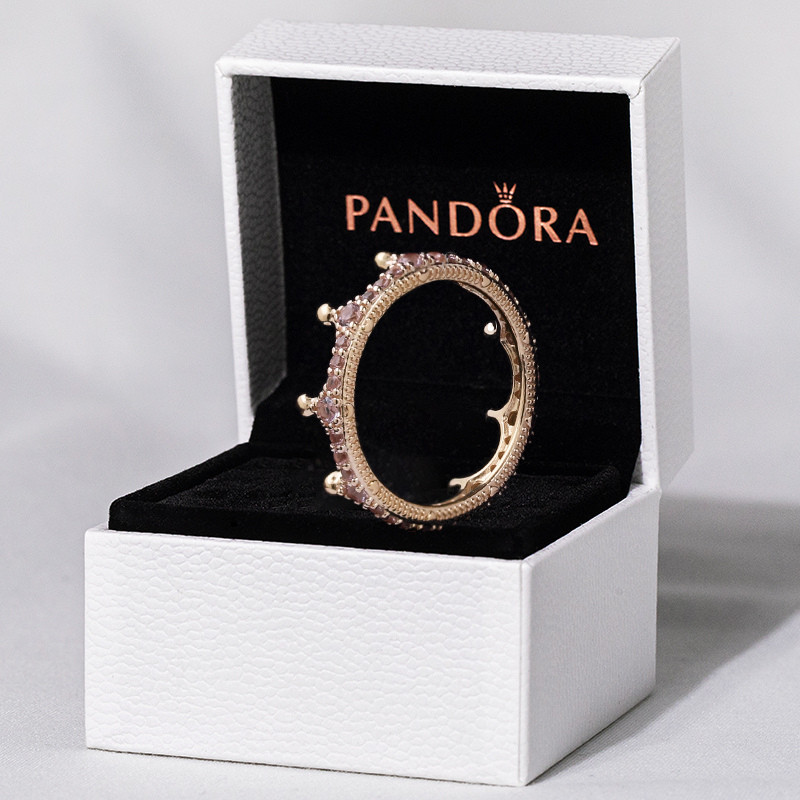♞,♘,♙สินค้าพร้อมส่งในไทยPandora แท้ แหวน pandora เงิน925 ของแท้ 100% แหวนผู้หญิง แหวนแฟชั่น ของขวัญ