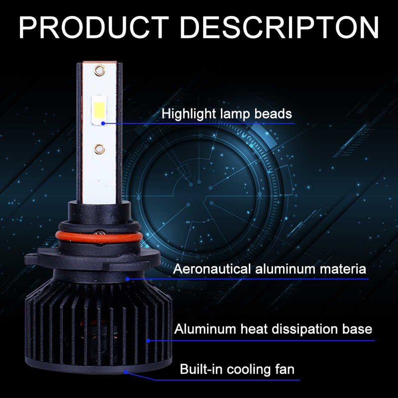 ❤ ไฟตัดหมอก Canbus CSP ไฟหน้ารถยนต์,ไฟรถยนต์ LED H7 H11 H4 9005 Hb3
