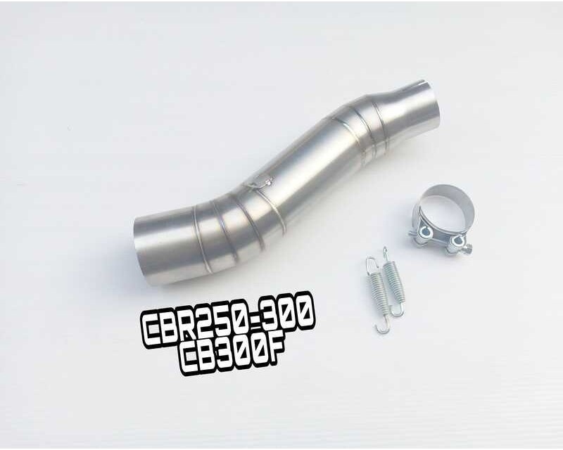 ❤ ท่อสลิปออน Honda Cbr250,300,Cb300fแสตนเลสเกรด 304 อย่างดีสวมปล