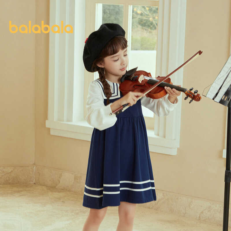 ❤ Balabala Toddler Girl Autumn Sweet Trendy Fashion Cute Dress