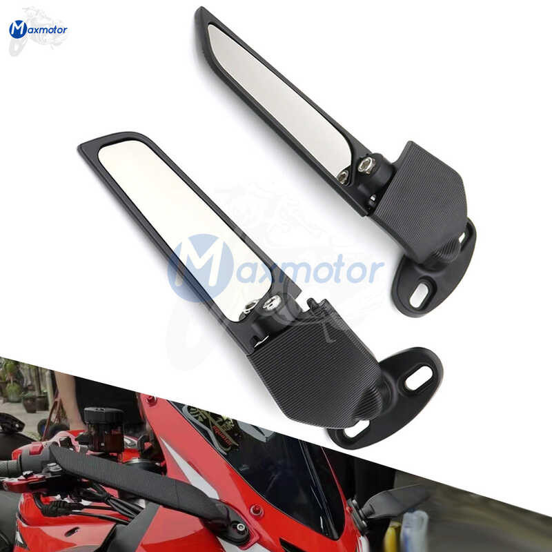 For YAMAHA YZF R15 V2 V3 V4 2014-2023 Motorcycle Accessories Mirrors Modified Wind Winglet Adjustab