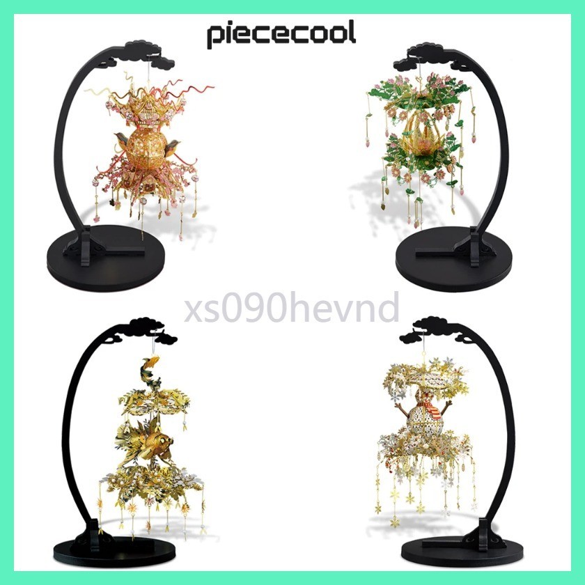 Piececool 3D Puzzle Metal Model Four Seasons Lantern Model Building Kits DIY Kit Jigsaw for Adult T