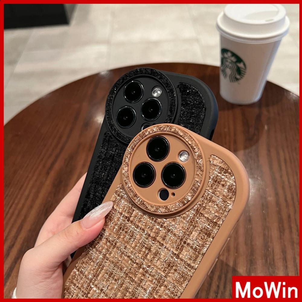 Mowin - เข้ากันได้สำหรับ 15 เคสไอโฟน11 สีชมพู เคสโทรศัพท์ สำหรับ 14 Pro max เคส iPhone ซองหนังซิลิโ