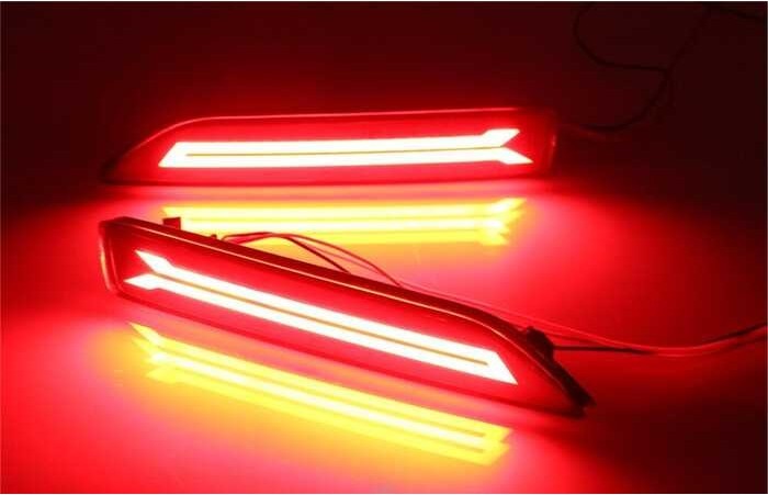 ❤ ไฟท้าย LED สำหรับ Honda CRV Cr-V 2007 2008 2009 1คู่ไฟท้ายกันชนไฟท