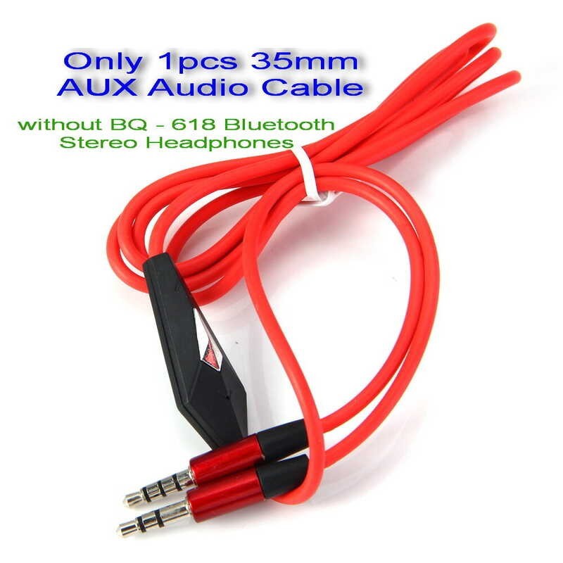 Wireless Bluetooth V4.1 + EDR Headphones With MIC Support 3.5Mm Stereo Audio Input